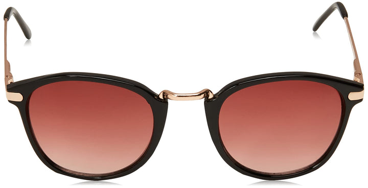 Unisex - Adult Castro Round Sunglasses,Black,198 mm