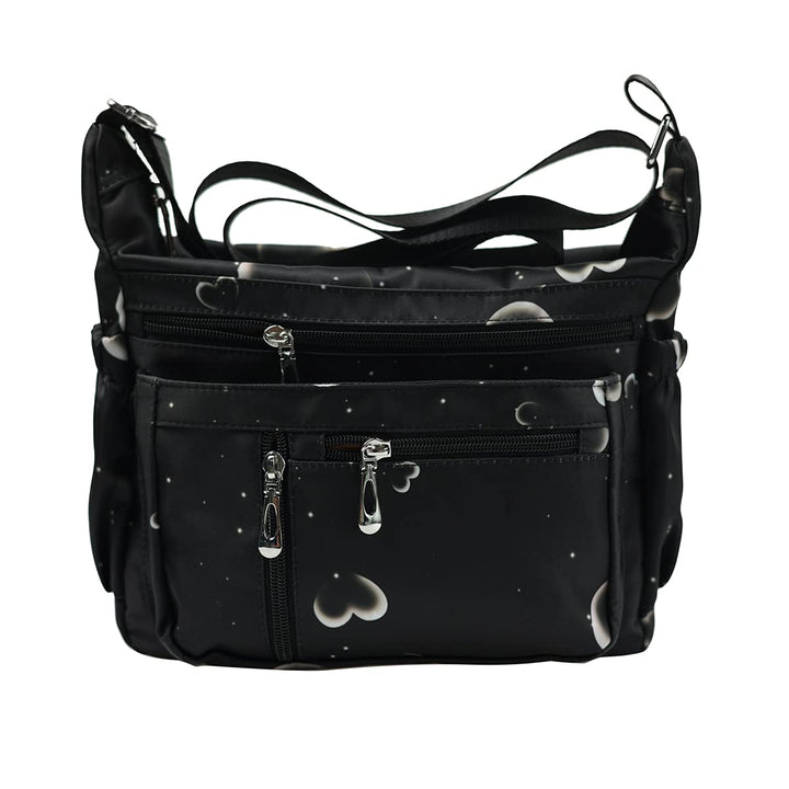 Purses and Shoulder Handbags for Women Crossbody Bag Messenger Bags (Floral-Heart)