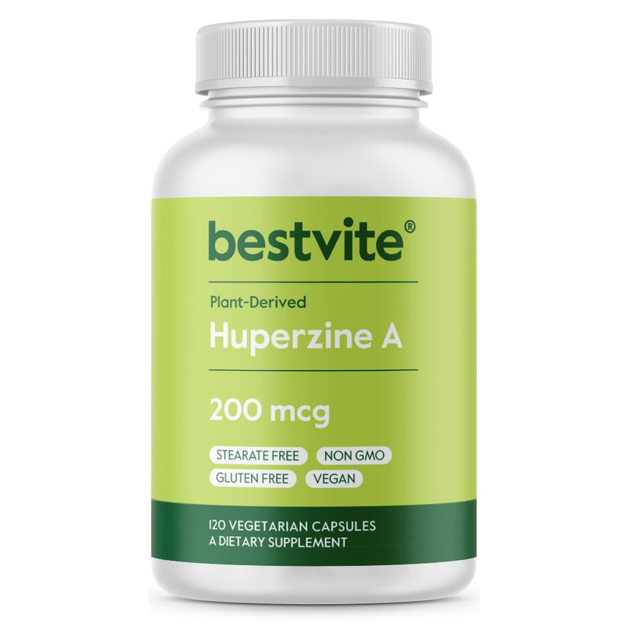 BESTVITE Huperzine A 200mcg from Naturally Derived Hupe