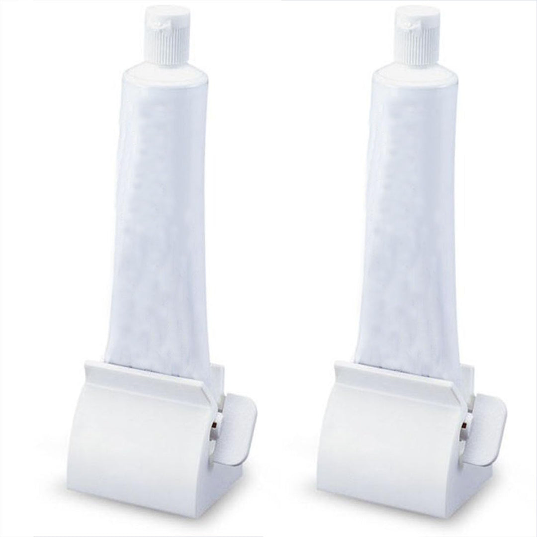 RAYNAG 2 Pack Bathroom Rolling Tube Toothpaste Squeezer