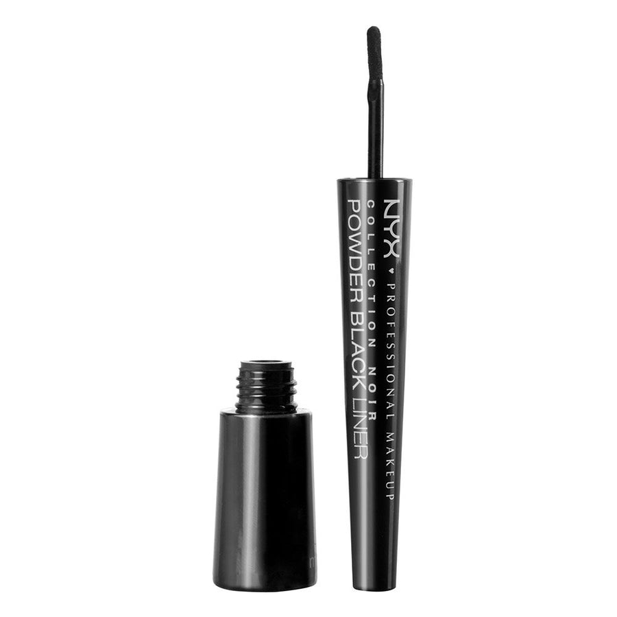 NYX Professional Makeup Collection Noir Powder Eye Liner, Black, 0.05 Ounce