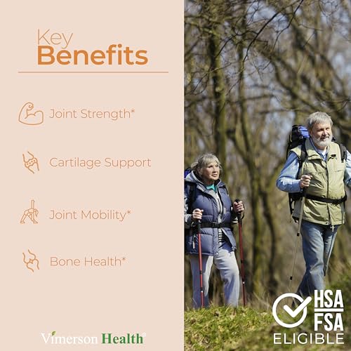 Glucosamine Chondroitin MSM and Turmeric Supplement - Joint Support Supplement for Women & Men with Boswellia & Glucosamine Sulfate 1500 mg. Used for Cartilage & Joint Health & Flexibility 90 Capsules