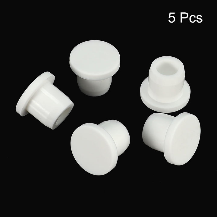 MECCANIXITY Silicone Rubber Hole Plug White Soft Flexib