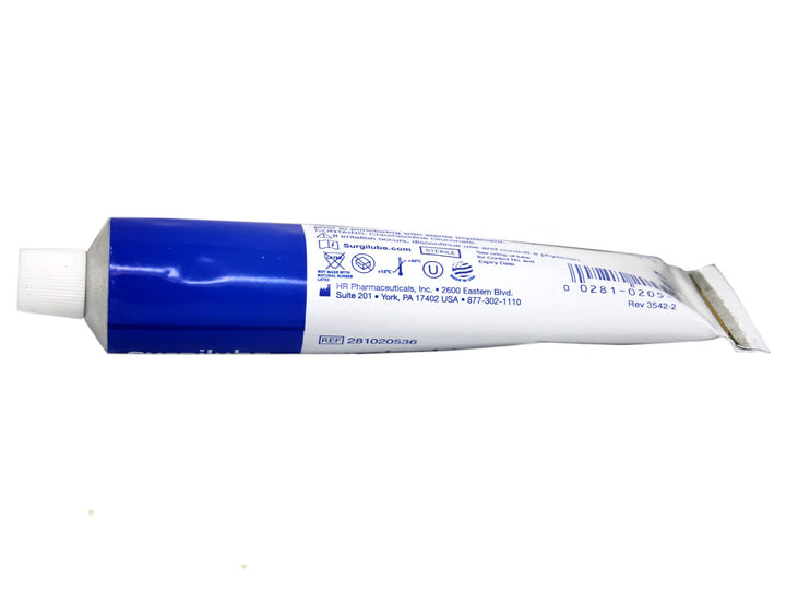 Surgilube Surgical Lubricant Sterile Bacteriostatic Jelly - 4.25 Ounces Each (Value Pack of 4)