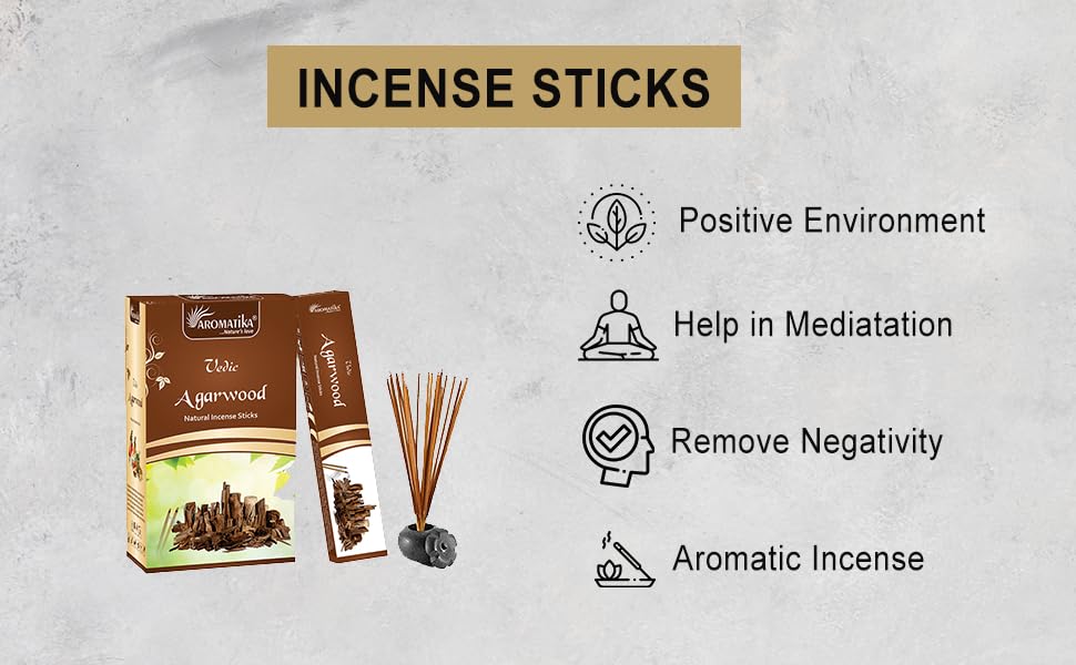 Vedic Benzoin Natural Masala 144 Incense Sticks in Pack of 12 | Hand Rolled in India | Best for Prayer, Meditation, Relaxation, Reiki | Burn Time- Approx 50 mins