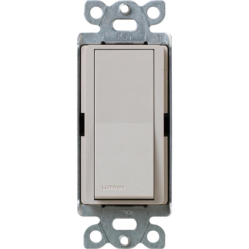 Claro On/Off Switch, 15 Amp, 3-Way, SC-3PS-TP, Taupe