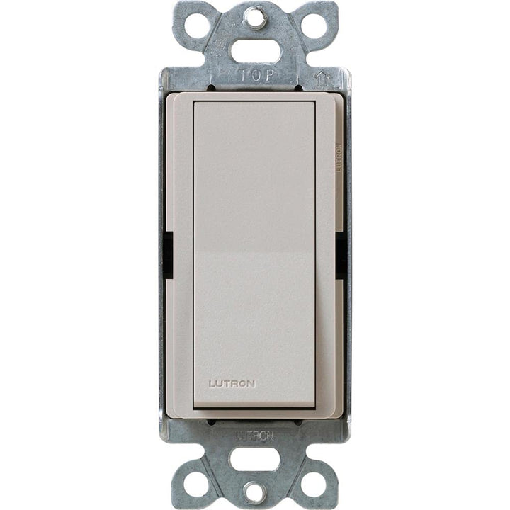 Claro On/Off Switch, 15 Amp, 3-Way, SC-3PS-TP, Taupe