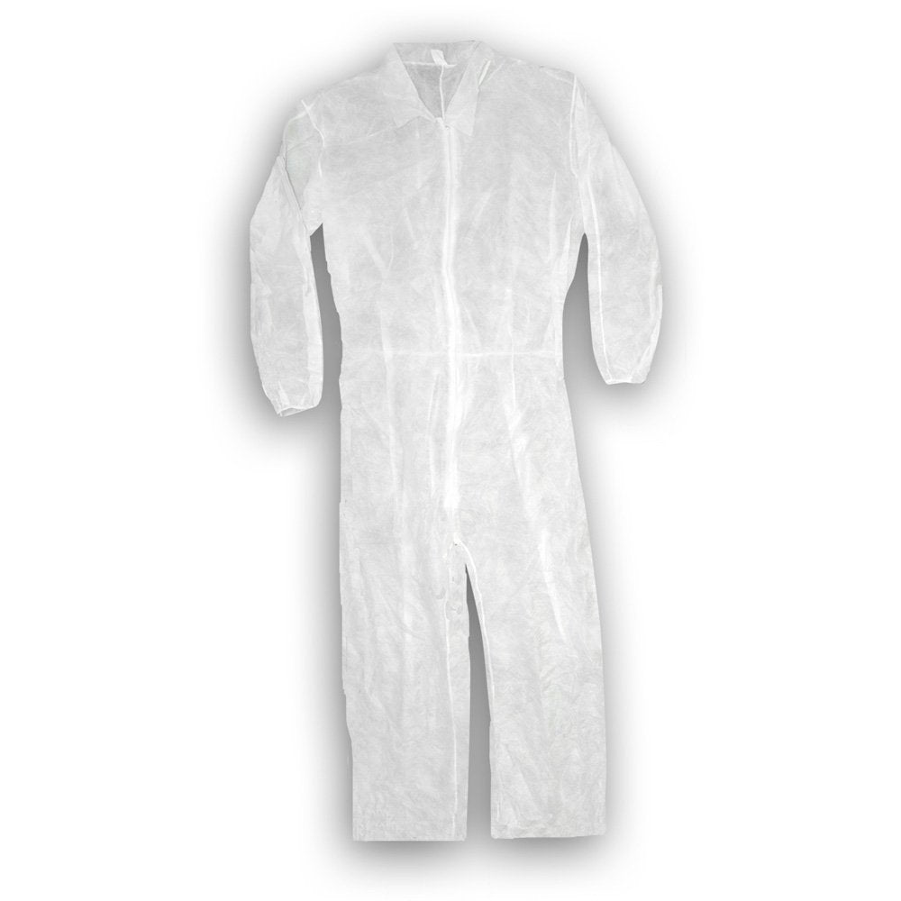 Llc 9903 Disposable Coverall, Large, White