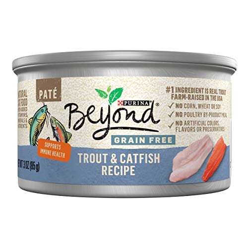 Purina Beyond Grain Free Wet Cat Food Trout and Catfish