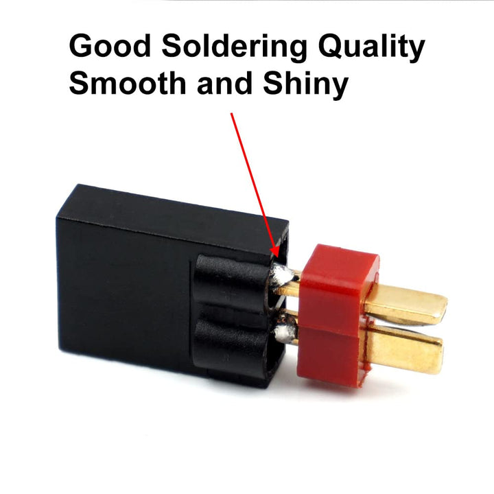 4 PCS Male Deans T Plug Connector Adapter Compatible with TRX Wireless Converter for RC Battery Charger Slash