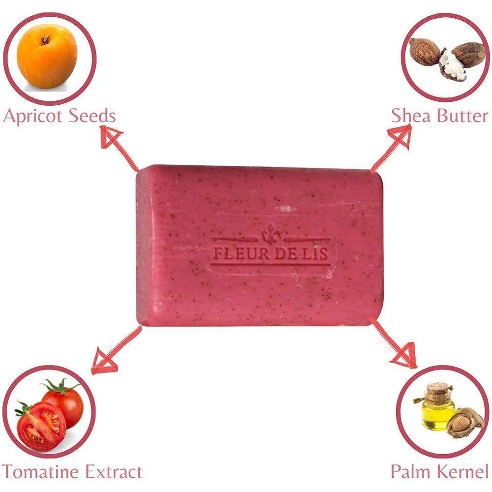 Exfoliating Soap 7 oz / 200 g - Face and Body Soap