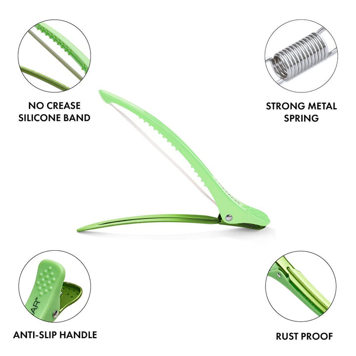 Framar Neon Hair Clips 10 pack – Professional Hair Clip