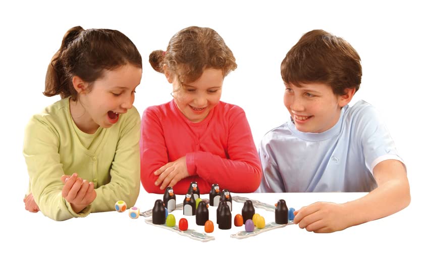 Games Pengoloo Award Winning Wooden Skill Building Memory Color Recognition Game for Kids