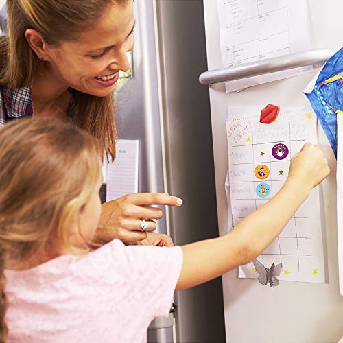 1000 Pcs Teacher Reward Stickers Rolls: Motivational Stickers for Kindergarten Preschool Elementary Teacher, Good Job Stickers for Classroom, Christmas ,1 Diameter (2 Rolls)