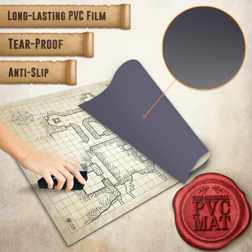 Melee Mats DND Map Starter Kit for Dungeons & Drago
