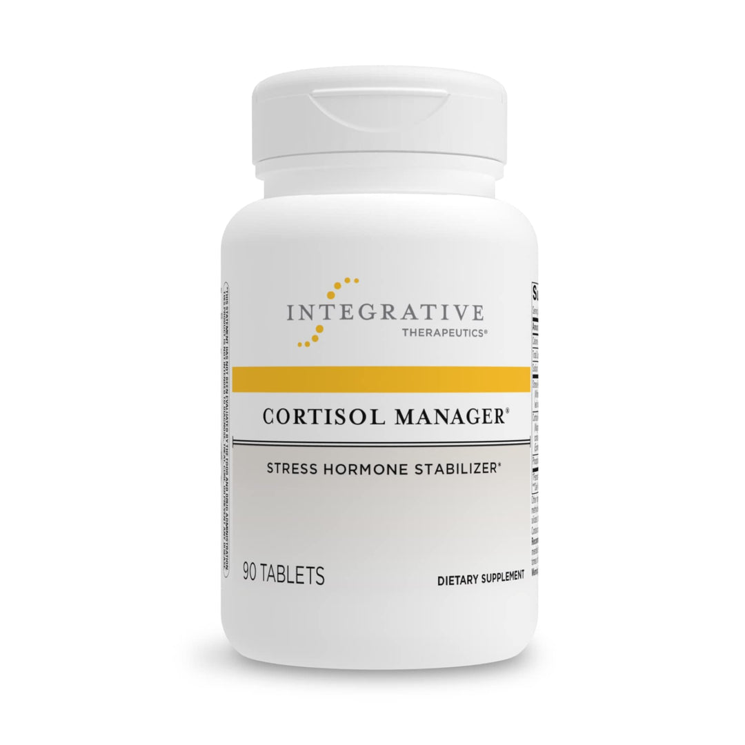 - Cortisol Manager - Supplement with Ashwagandha and L-Theanine - Supports Relaxation &amp; Calm* - 90 Tablets