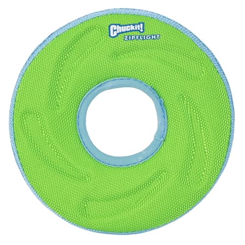 Zipflight Flying Disc Dog Toy, Small (6), Orange And Blue