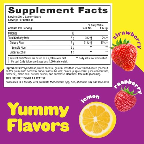 L’il Critters Fiber Daily Gummy Supplement for Kids, fo