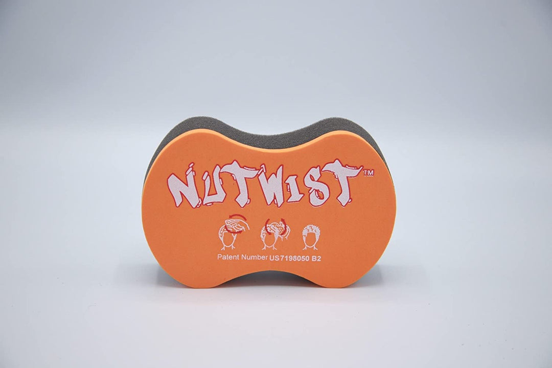 NuTwist Orange Curl Sponge Small Holes