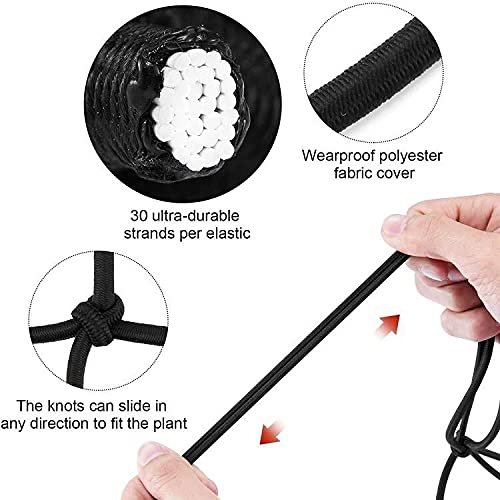 Grow Tents Net - Scrog Net - Fits 3x3 4x4 4x2 Grow Tents - 36 Growing Spaces for Plants Vegetables Garden (1 PCS)