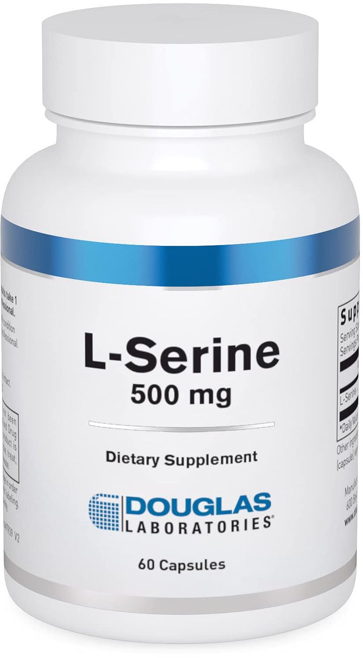 L-Serine | Amino Acid Supplement for Heart and Brain Health and Muscle Building* | 60 Capsules