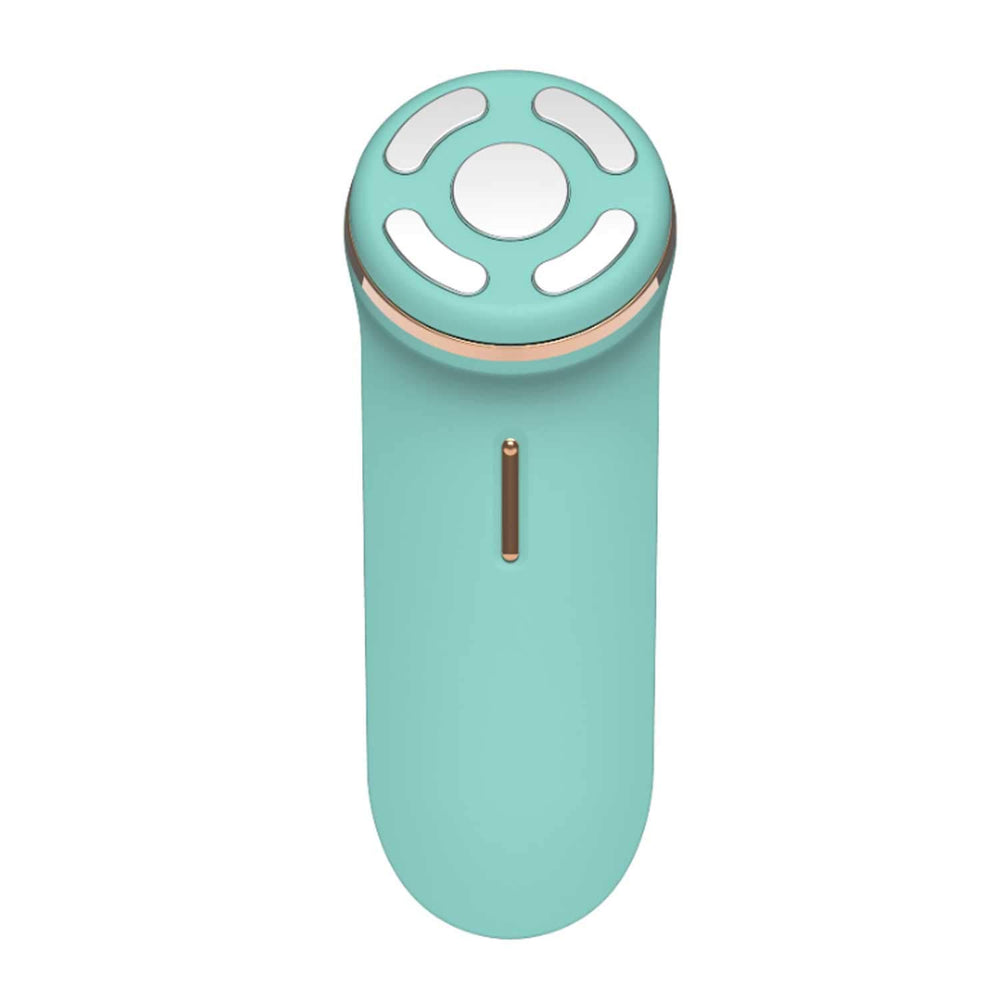 Sonic Facial Cleansing Brush,Vibrating Face Scrubber,IPX7 Waterproof Silicone Electric Face Cleansing Brush Device,5 Speed Modes, Rechargeable,Deep Cleaning for All Skins (Blue)