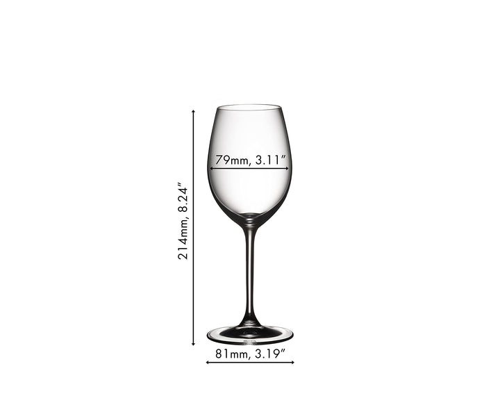 Riedel VINUM Wine Glass, 2 Count (Pack of 1), Clear