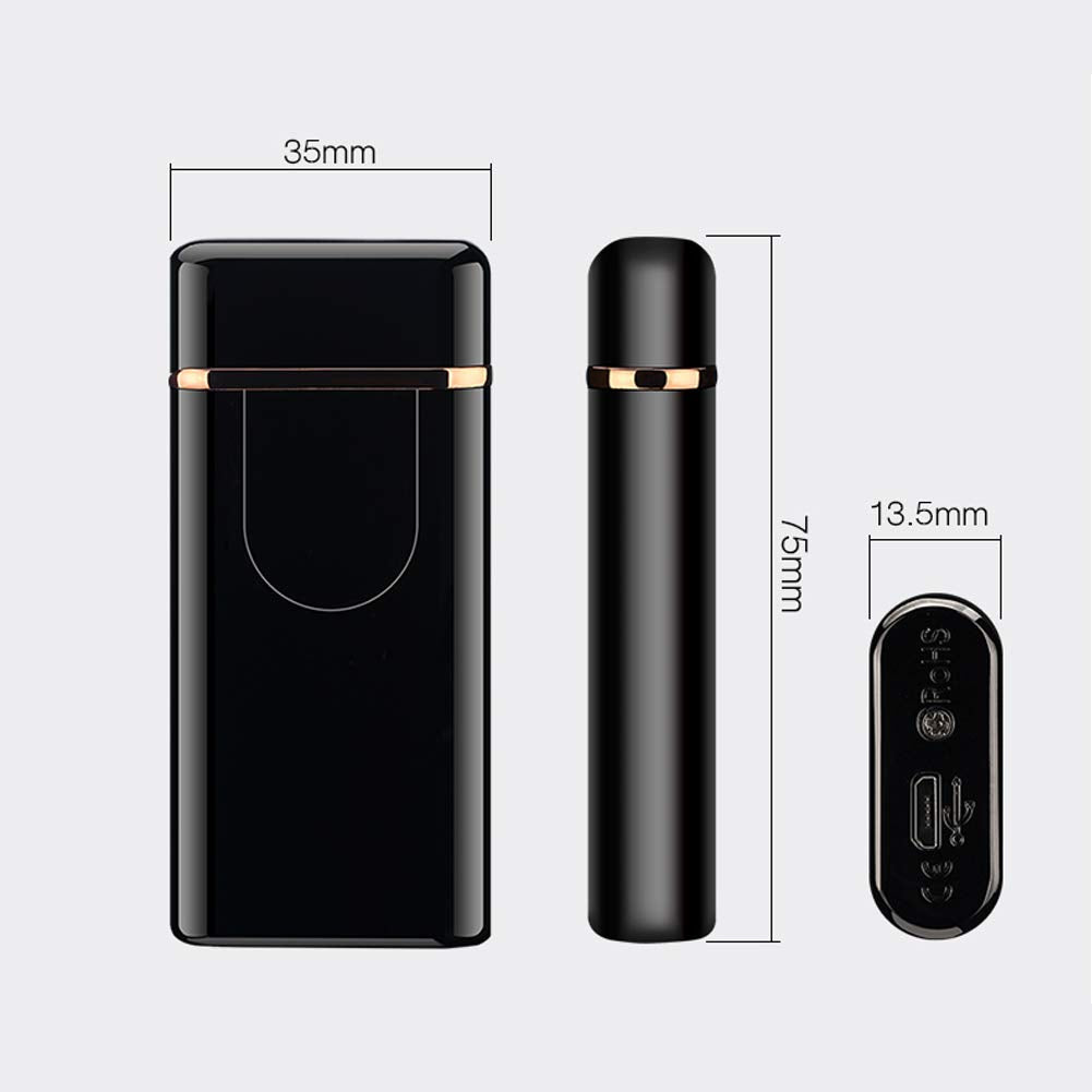 Electric Lighter, USB Rechargeable Double Arc Flameless