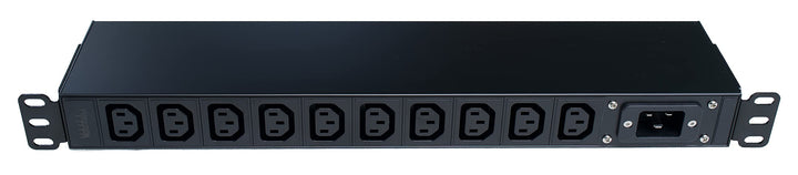 120/240V C13 PDU WTH-CS/PDU-C13-E Heavy Duty Metal 1U Rack Mount Input C20 20A Open end (Without Extension Cord)