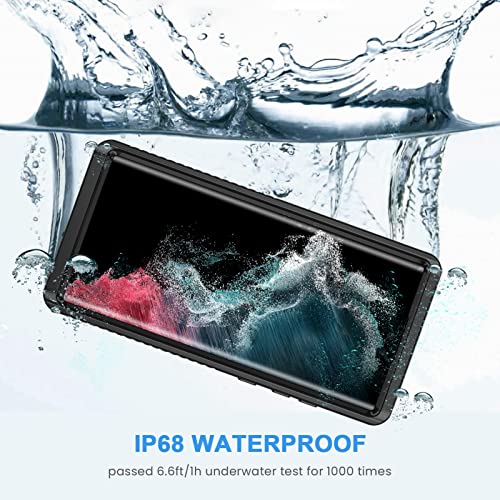 Lanhiem for Samsung Galaxy S22 Ultra Case, IP68 Waterpr