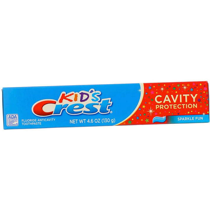 Crest Kids Tube Size Sparkle Fun Cavity Protection Toothpaste, 4.6 Oz