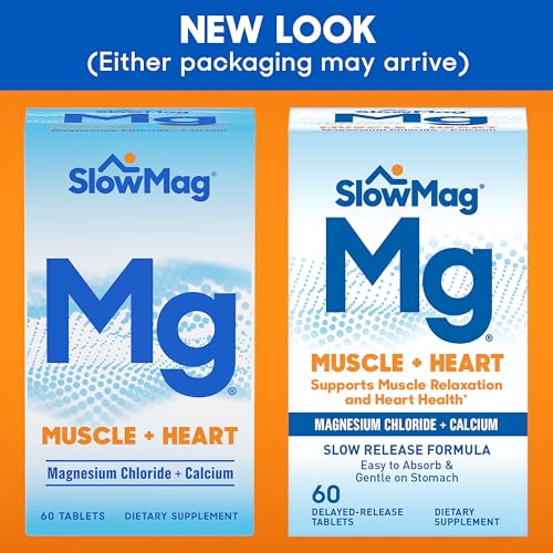 SlowMag Muscle + Heart Magnesium Chloride with Calcium 
