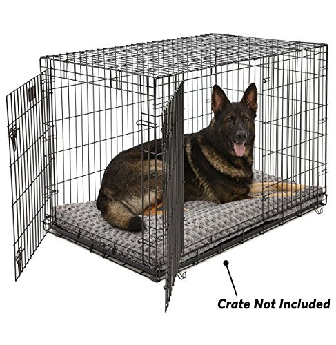 Deluxe Dog Beds | Super Plush Dog &amp; Cat Beds Ideal for Dog Crates | Machine Wash &amp; Dryer Friendly, 1-Year Warranty, Fits 48 Inch Crate.