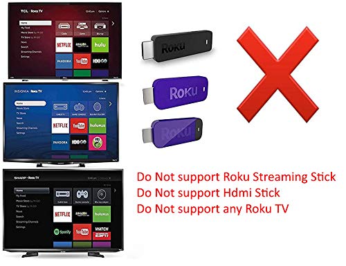 Remote Control Replaced for Roku 1 2 3 4 HD LT XS XD Ro