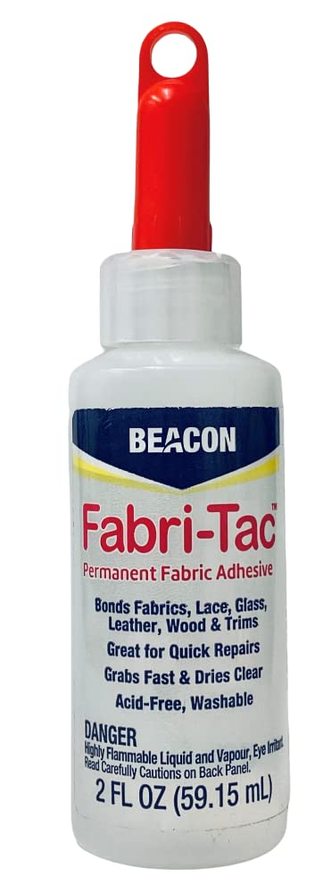 Beacon Fabri-Tac Permanent Adhesive, 2-Ounce