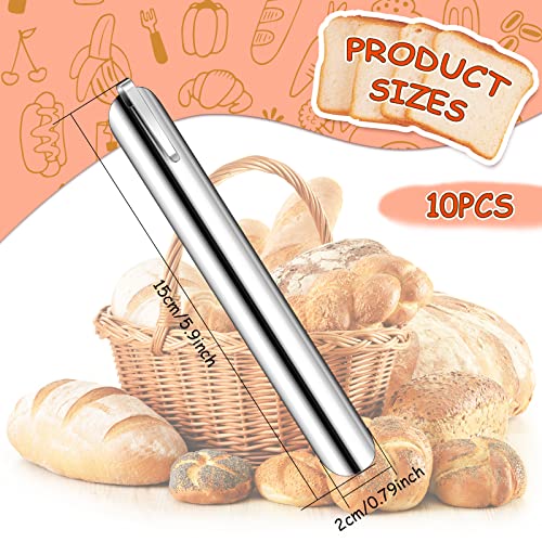 Crumbers for Servers, Table Crumb Sweepers Bread Crumber Cleaner Stainless Steel Table Crumbers for Tablecloth in Restaurants and Homes, Servers, Waiters, Waitresses Tool Accessories(Silver,5)