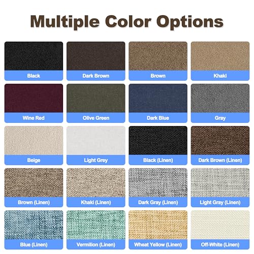 Azobur Sofa Fabric Repair Patch, 6 Piece Microfiber Pat