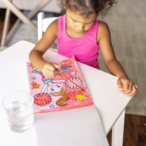My First Paint With Water Art Pad - Cheerleaders, Flowers, Fairies, and More (24 Pages)