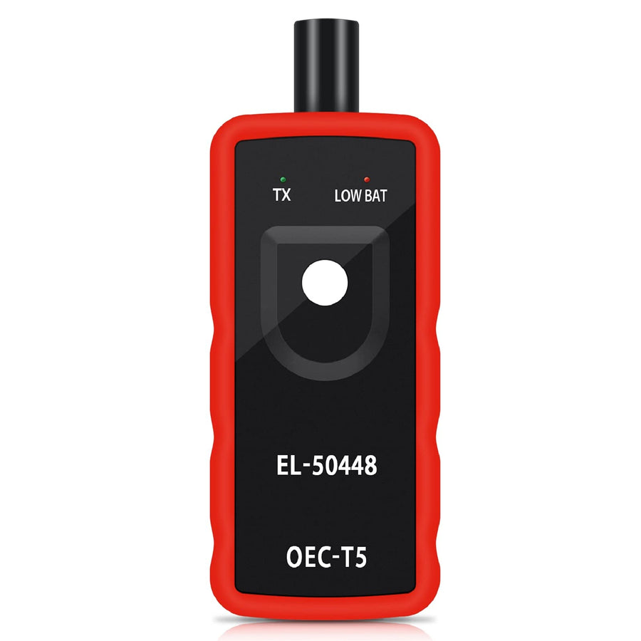 TPMS Relearn Tool for GM Automotive OEC-T5 EL 50448 for GM/Buick/Chevy/Cadillac Series Vehicles 2006-2022 Tire Pressure Monitor Sensor TPMS Reset Activation Tool 2022 Edition, Red