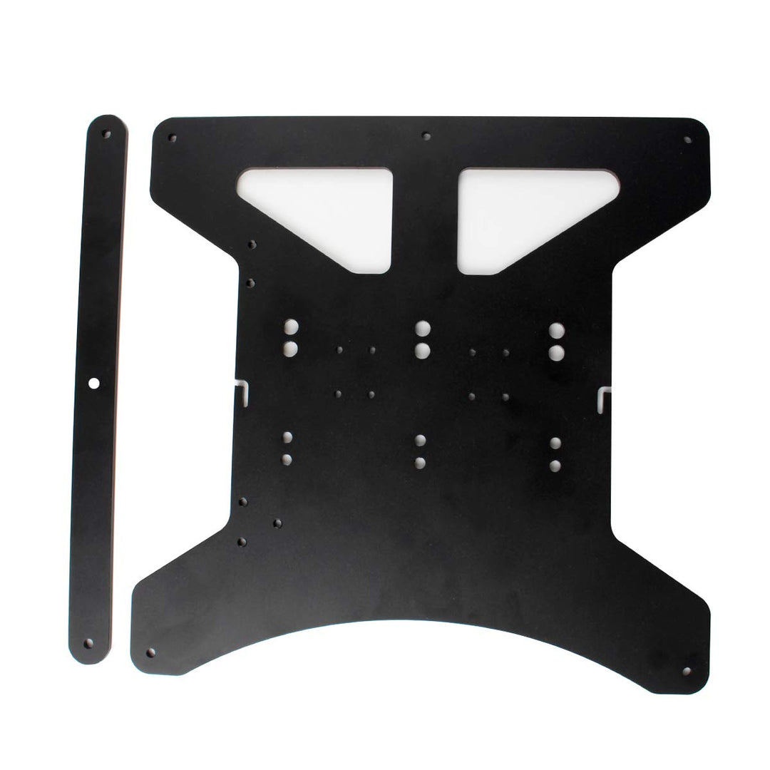 3D Printer CR10 Modular Y Carriage Plate Upgrade 260mm for 2020V/2040V Aluminum Profile Heated Bed Support 3-Point Leveling for CR-10S Hot Bed