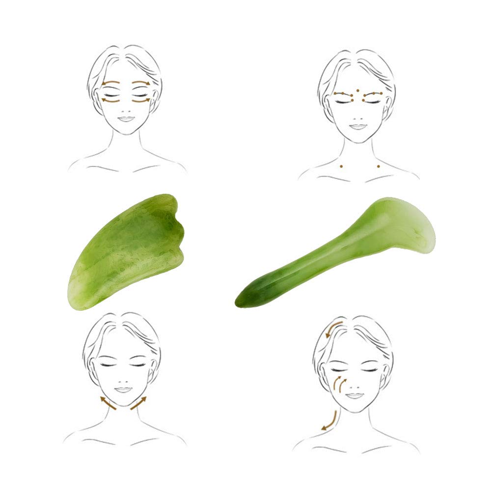 Hyshina Gua Sha Massage Tool, Guasha Scraping Facial To