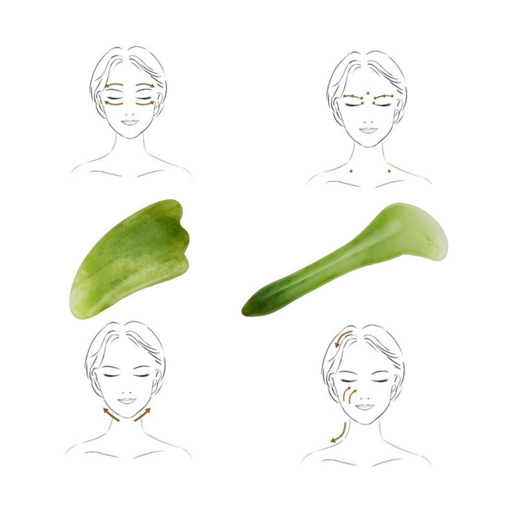 Hyshina Gua Sha Massage Tool, Guasha Scraping Facial To
