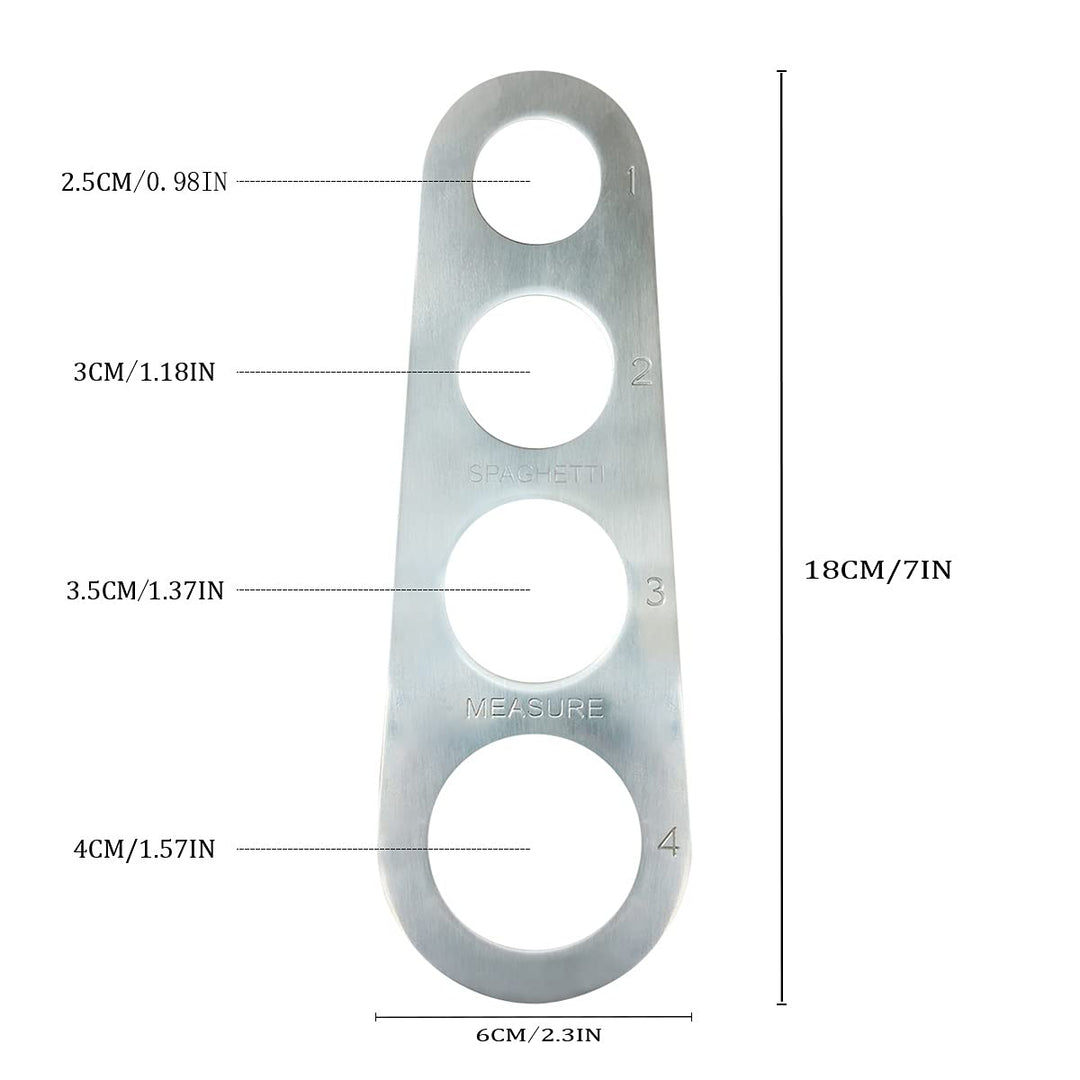 Stainless Steel Spaghetti Measure Tool, Pasta Measurer, Pasta Measuring Tool