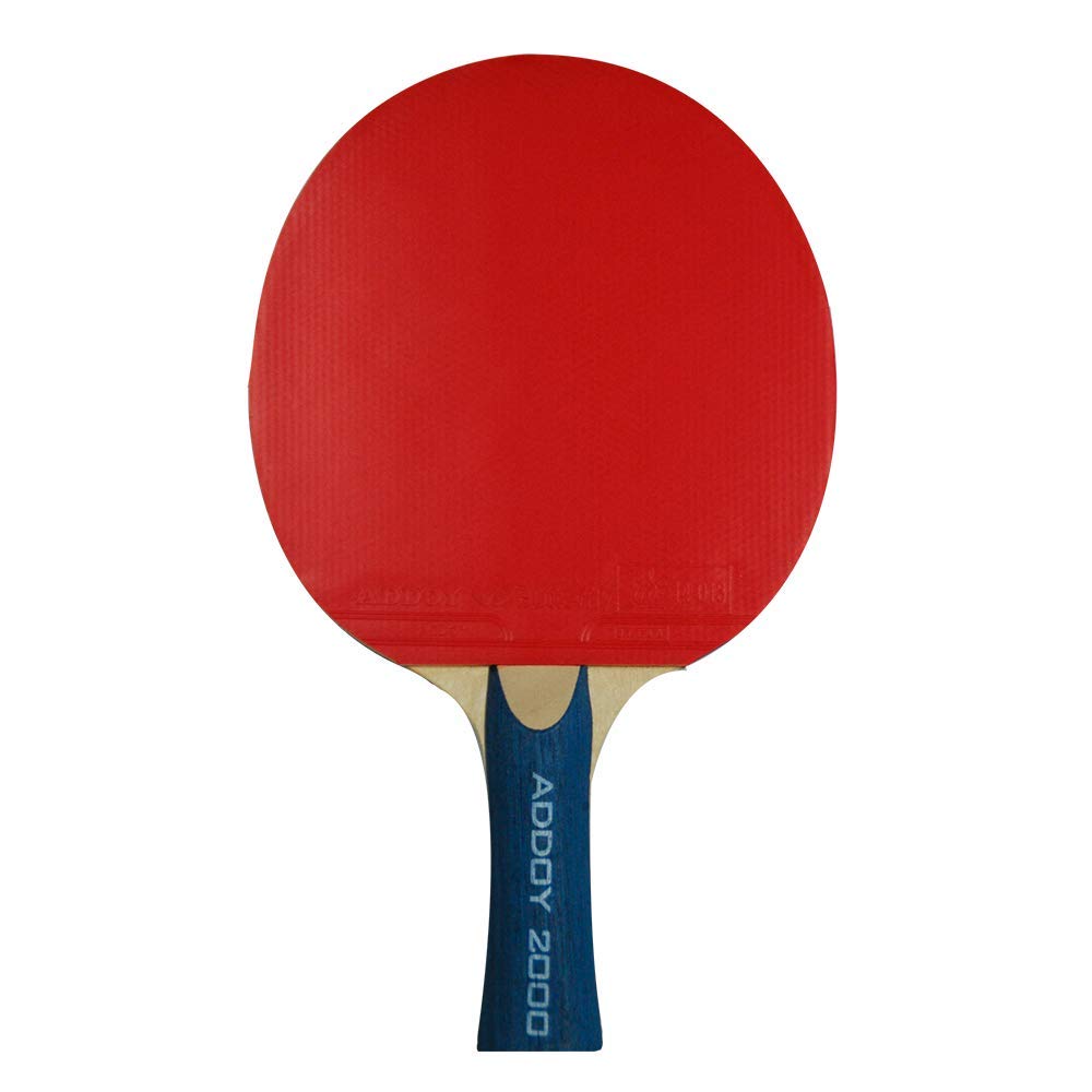 Addoy Table Tennis Racket – Table Tennis Paddle with Smooth Rubber - Great Beginner Ping Pong Racket - ITTF Approved Ping Pong Paddle - Choose 1000, 2000, or 3000 Ping Pong Racket Models