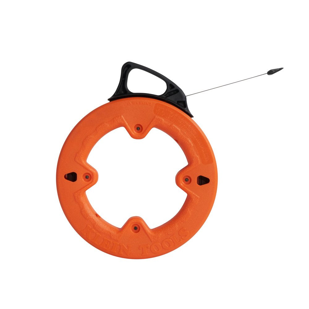 56005 Fish Tape, 25-Foot Steel Fish Tape, 1/4-Inch, Plastic Tip, Etched for Measuring, Updated Model Cat. No. 56335 Available