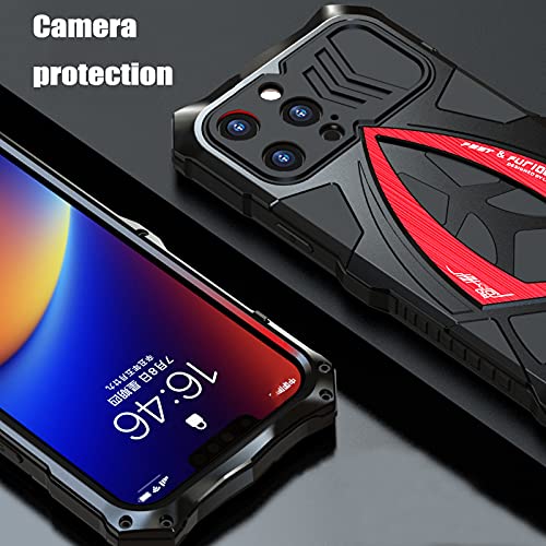 Metal Armor Compatible with for iPhone 13 Pro Max Case 