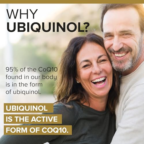 Qunol Ubiquinol CoQ10 100mg Softgels, Ubiquinol - Activ