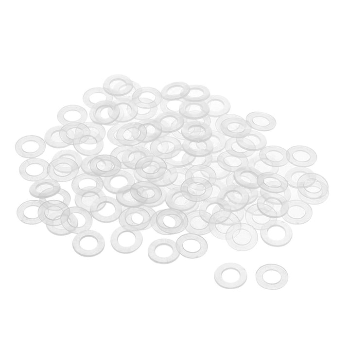uxcell Nylon Flat Washers M6 11mm OD 6mm ID 0.8mm Thick