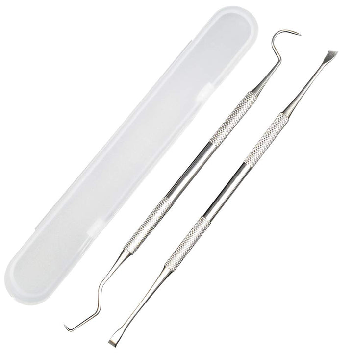 Professional Dental Tools, Langsum Stainless Steel Teeth Cleaning Tools for Dentist, Personal Using, Pets, Dental Hygiene Kit with Dental Scaler Pick, Tooth Tartar Scraper Remover and Storage Box