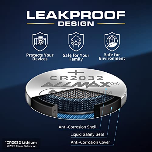 Allmax CR2032 Lithium Coin Batteries (10 Count) – Longe